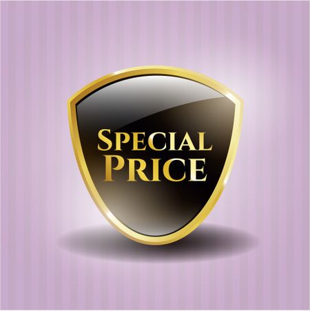 Special Price golden emblem