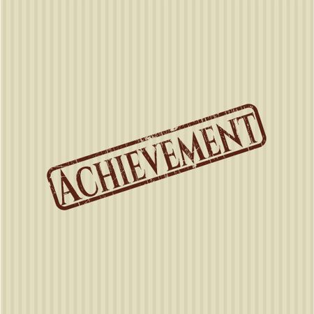 Achievement grunge seal