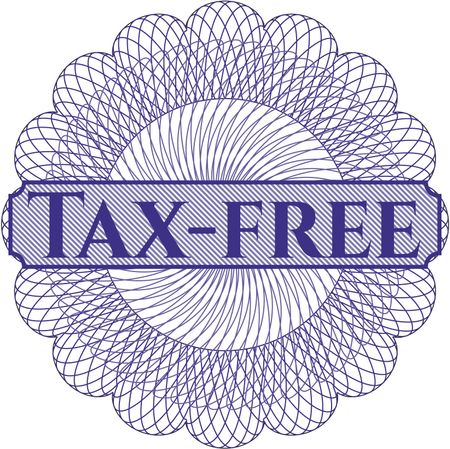 Tax-free abstract linear rosette