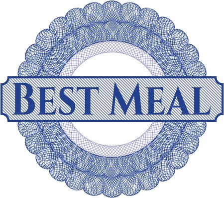 Best Meal money style rosette