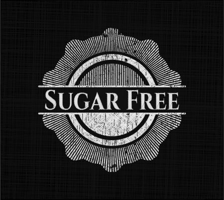 Sugar Free chalk emblem