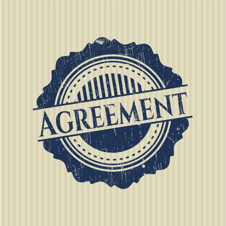 Agreement rubber seal