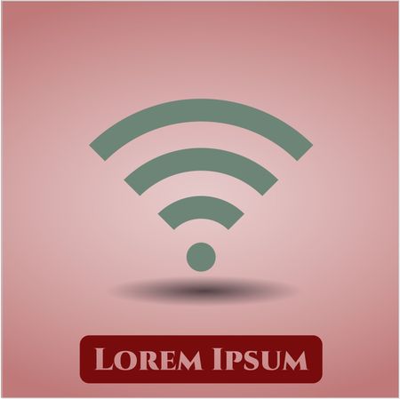 Wifi signal icon vector illustration