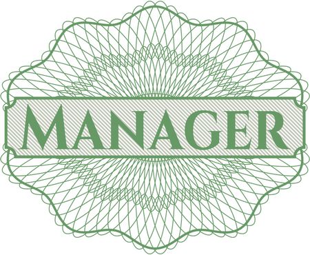 Manager abstract linear rosette