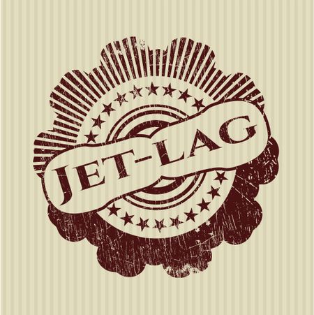 Jet-lag rubber grunge texture seal