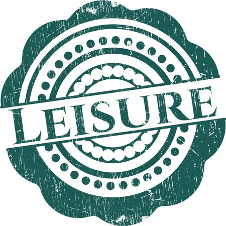Leisure rubber grunge texture stamp