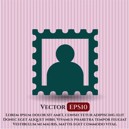 Picture vector icon or symbol