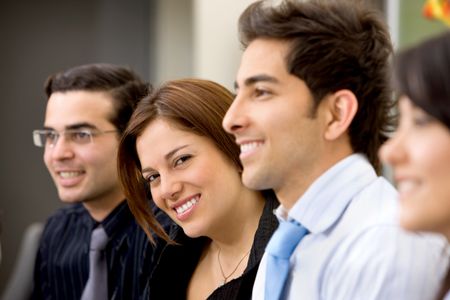 happy-business-group-office-smiling-40665811 Happy business group in an office smiling