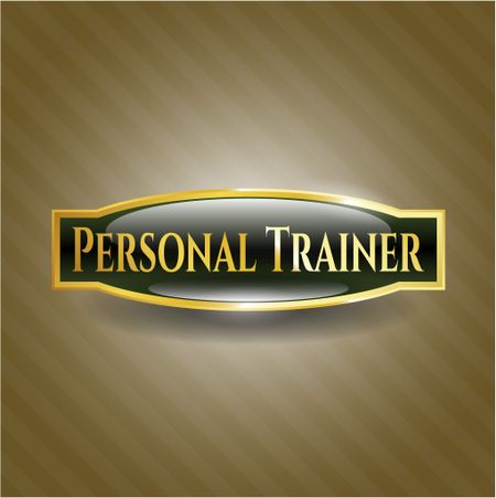Personal Trainer golden badge