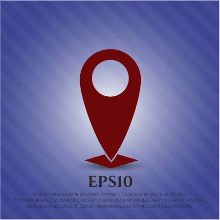 Map Pointer high quality icon