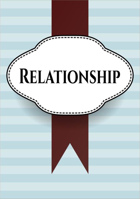 Relationship card, poster or banner