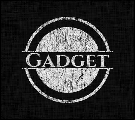 Gadget written on a chalkboard