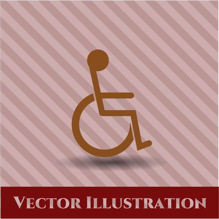 Disabled (Wheelchair) high quality icon