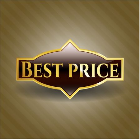 Best Price gold emblem or badge