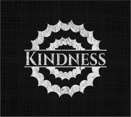 Kindness on blackboard