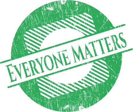 Everyone Matters rubber seal