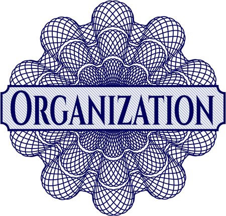 Organization rosette (money style emplem)