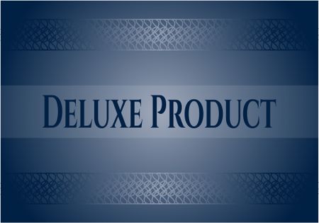 Deluxe Product card, colorful, nice design