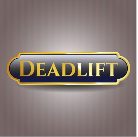 Deadlift gold emblem