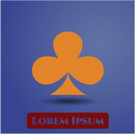 Poker clover high quality icon