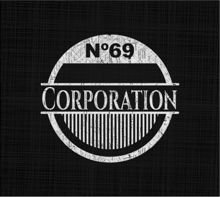 Corporation on blackboard
