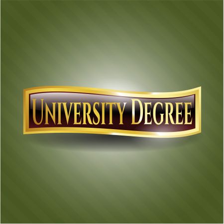 University Degree shiny badge