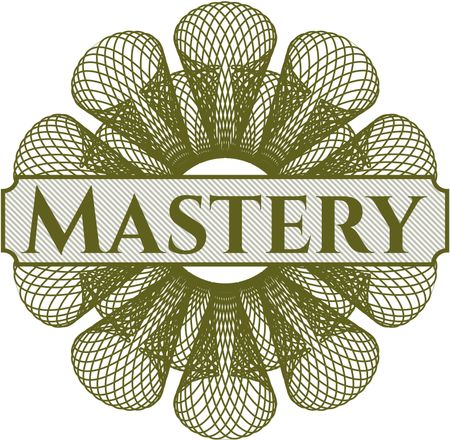 Mastery abstract linear rosette
