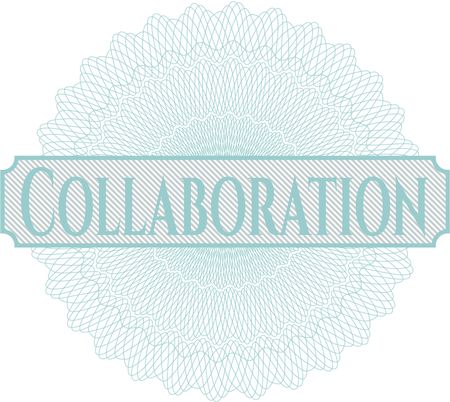Collaboration rosette (money style emplem)