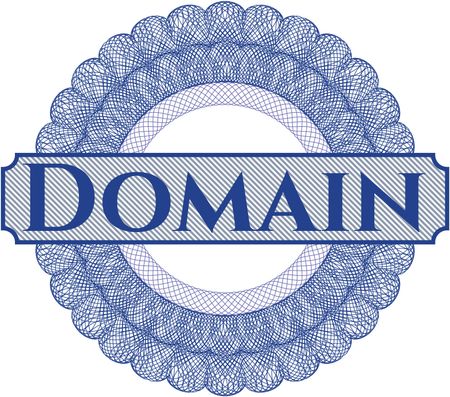 Domain rosette (money style emplem)
