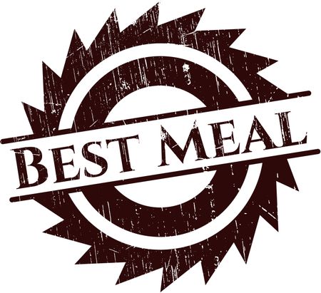 Best Meal rubber grunge texture seal