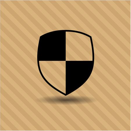 Shield (Safety) vector icon or symbol