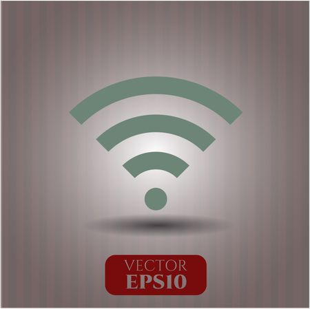 Wifi signal icon or symbol
