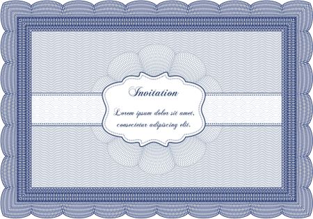 Formal invitation template. Customizable, Easy to edit and change colors. Lovely design. Complex background. 