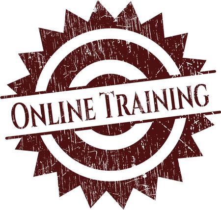 Online Training rubber grunge seal