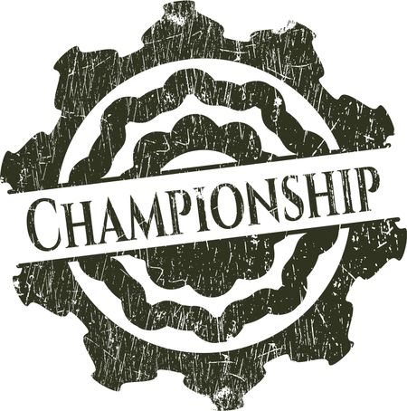 Championship rubber stamp