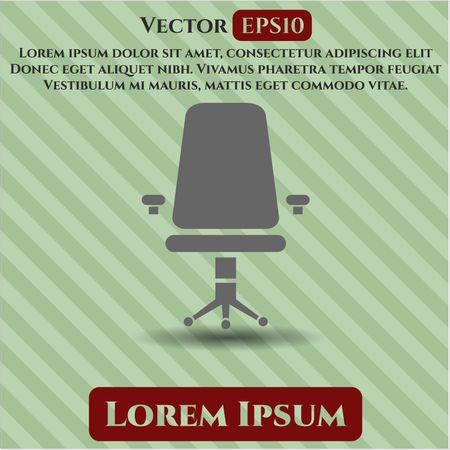 Office Chair vector icon