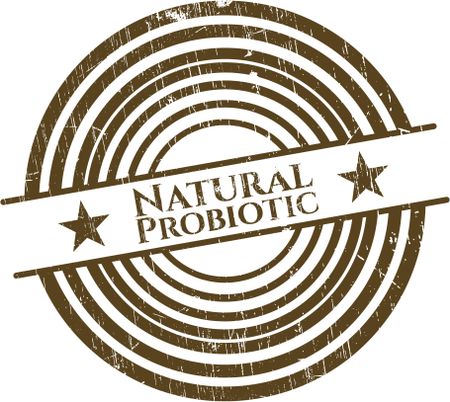 Natural Probiotic rubber grunge seal