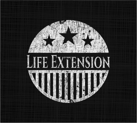 Life Extension chalk emblem
