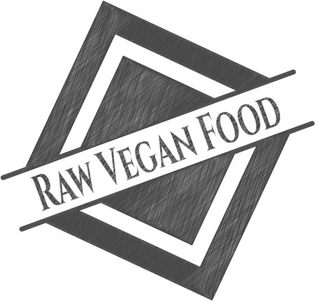 Raw Vegan Food penciled