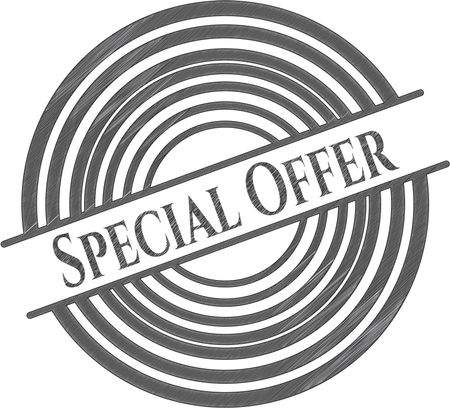 Special Offer pencil effect