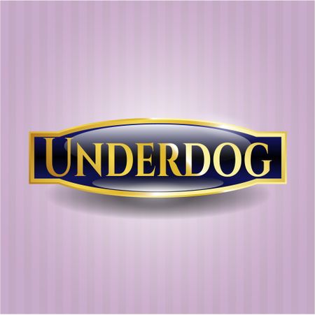 Underdog golden badge