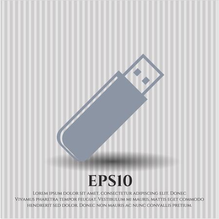 Flash Drive vector icon