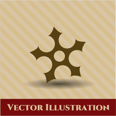Ninja Star icon or symbol