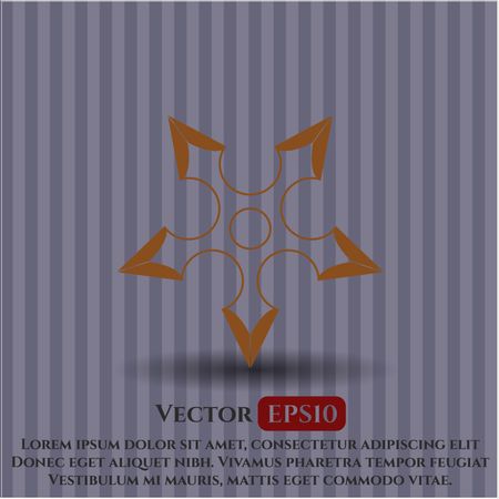 Ninja Star icon or symbol