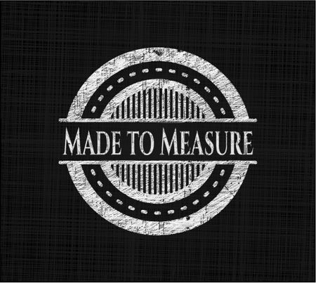 Made to Measure on blackboard