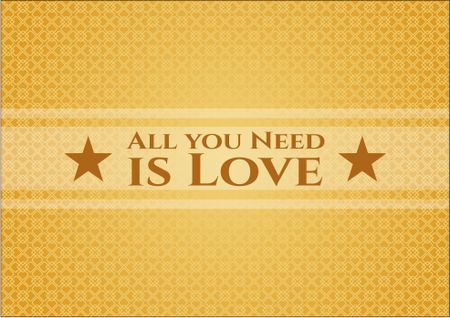 All you Need is Love banner