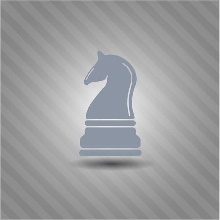 Chess knight vector symbol