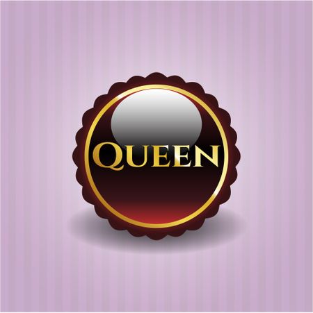 Queen gold badge