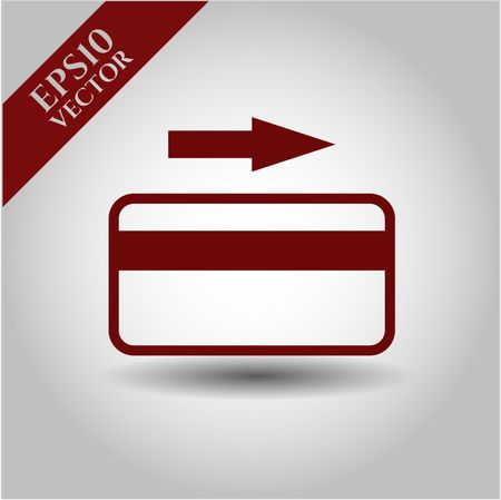 Credit Card vector icon or symbol