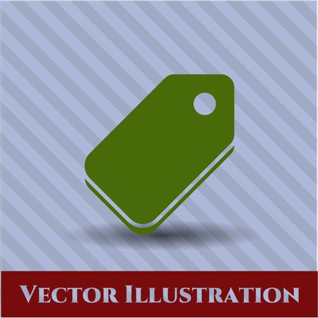 Tag vector icon